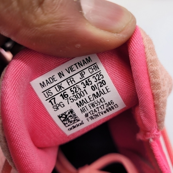 Adidas Icon 5 Bounce 'Breast Cancer Awareness Baseball Cleats Men 17 Shoes  NEW - Picture 13 of 14